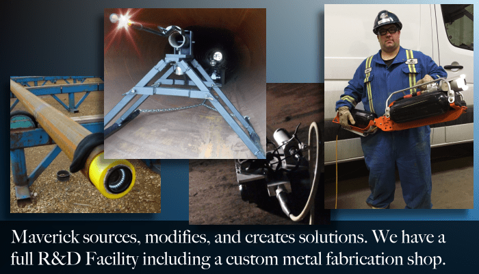 From Edmonton Alberta, Maverick's inspection services include research and development of custom solutions.
