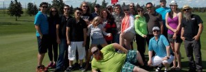 Maverick employees got together for our annual golf tournament. Great bunch of peeps in this photo