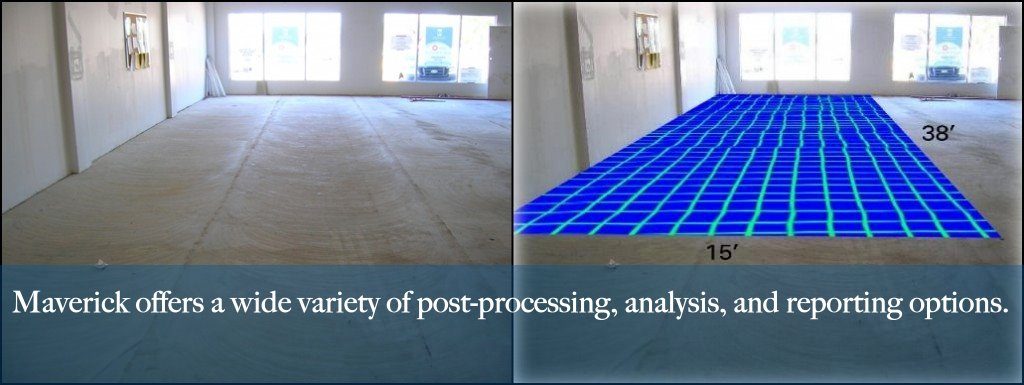Concrete scan. Maverick provides wall, floor, and other scans out of Edmonton Alberta.