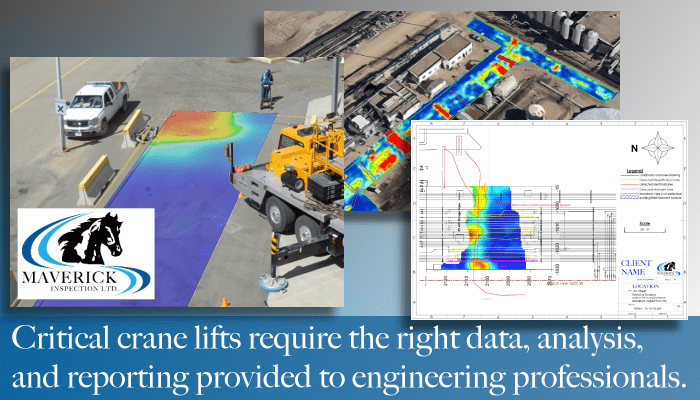 From Edmonton Alberta Maverick provides engineering GPR data for concrete, utility locates, subsurface stability, abandoned wells, and more. 