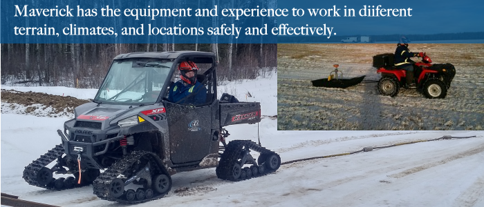 Ground-penetrating Radar (GPR) can be performed in many locations, requiring specialised vehicles and equipment.