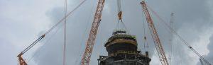 GPR technology to observe voiding and saturations prior to critical crane lifts should a requirement