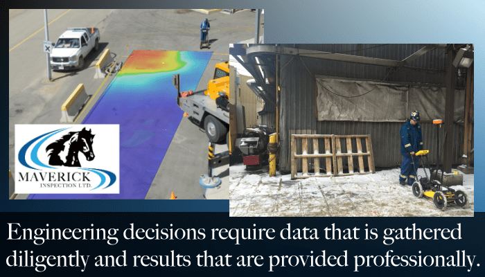 From Edmonton Alberta, Maverick provides industrial GPR services to Fort McMurray, Fort Saskatchewan, Red Deer, Lloydminster, Calgary, and more.