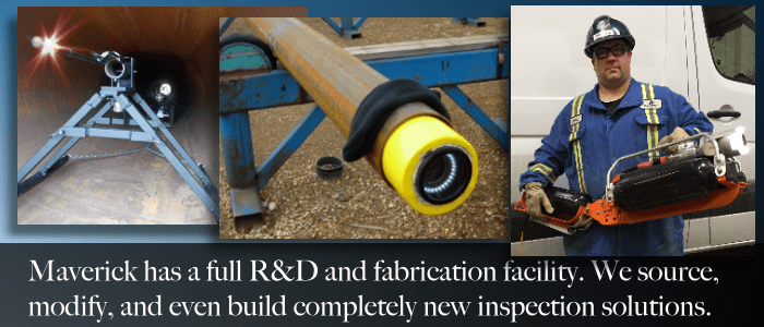 From Edmonton Alberta, Maverick can create custom industrial video inspection and camera inspection solutions.