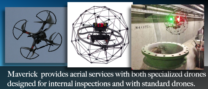 Alberta industrial drone inspection by Edmonton's Maverick Inspection.