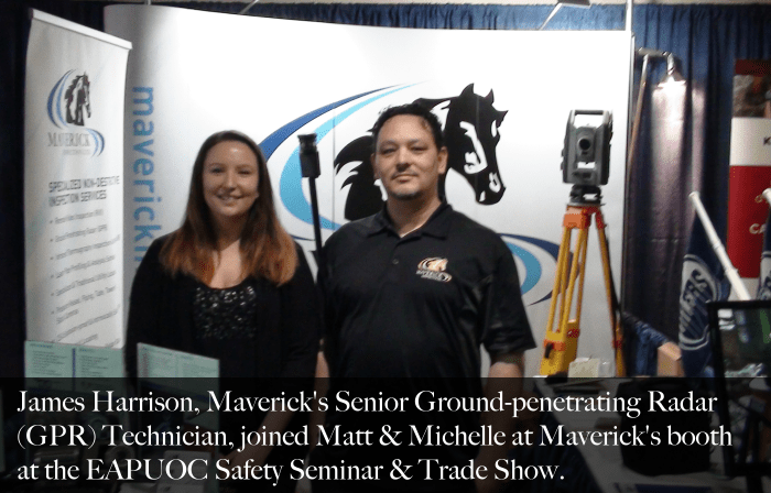 Maverick discussed technology such as Ground-penetrating Radar (GPR) for Utility Locating at EAPUOC's Seminar in Sherwood Park.