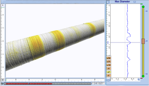Laser pipe profiling is recognized as an alternative to non-destructive testing. Laser profiling can accurately measure changes of the pipe internal diameter and changes of the pipe roundness. Maverick offers a complete inspection include remote video technology to provide clients with visuals and measurements using the laser pipe profiler
