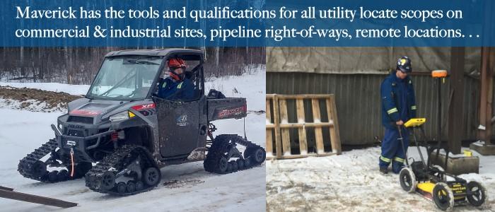 From Edmonton, Maverick provides utility locates in areas such as Fort McMurray, Red Deer, Fort Saskatchewan, Lloydminster and more.