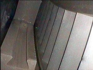 Gas turbine, steam turbine, turbine blades, video inspection, borescope, fiberscope, videoprobe inspection, internal inspection using video, Alberta, Oil Sands, Edmonton, various turbine stages, rotors, rotating equipment