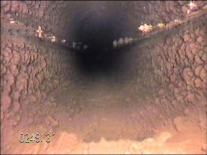 video inspection cameras can gather visual information of the internal conditions of underground systems. Pipe cameras with crawlers can achieve high resolution images for clients to make evaluations based on this information.