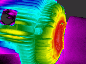 Infrared Thermography or IR imaging scanning can observe conditions on power systems, refractory insulation problems, determine build up in process vessels, building envelopes, heat loss in homes. IR scanning is great for developing a PMP on boiler systems and other frequent equipment needing observations. Infrared excels to look at in-floor heating prior to concrete coring or cutting. IR also detects for electrical panels and power supply units such as bearings in motors heat signatures We are located in the Edmonton Area and cover all video inspection work in Western Canada, Alberta and the Oil Sands in Fort McMurray.