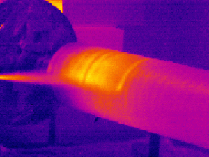 Infrared Thermography or IR imaging scanning can observe conditions on power systems, refractory insulation problems, determine build up in process vessels, building envelopes, heat loss in homes. IR scanning is great for developing a PMP on boiler systems and other frequent equipment needing observations. Infrared excels to look at in-floor heating prior to concrete coring or cutting. IR also detects for electrical panels and power supply units such as bearings in motors heat signatures We are located in the Edmonton Area and cover all video inspection work in Western Canada, Alberta and the Oil Sands in Fort McMurray.