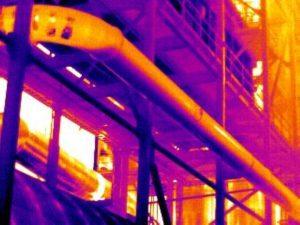 Infrared Thermography or IR imaging scanning can observe conditions on power systems, refractory insulation problems, determine build up in process vessels, building envelopes, heat loss in homes. IR scanning is great for developing a PMP on boiler systems and other frequent equipment needing observations. Infrared excels to look at in-floor heating prior to concrete coring or cutting. IR also detects for electrical panels and power supply units such as bearings in motors heat signatures We are located in the Edmonton Area and cover all video inspection work in Western Canada, Alberta and the Oil Sands in Fort McMurray.