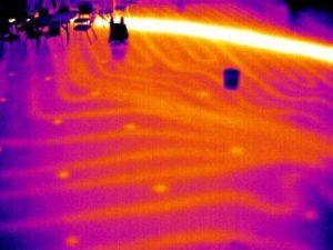 Infrared Thermography or IR imaging scanning can observe conditions on power systems, refractory insulation problems, determine build up in process vessels, building envelopes, heat loss in homes. IR scanning is great for developing a PMP on boiler systems and other frequent equipment needing observations. Infrared excels to look at in-floor heating prior to concrete coring or cutting. IR also detects for electrical panels and power supply units such as bearings in motors heat signatures We are located in the Edmonton Area and cover all video inspection work in Western Canada, Alberta and the Oil Sands in Fort McMurray.