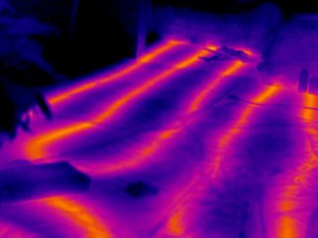 Infrared Thermography or IR imaging scanning can observe conditions on power systems, refractory insulation problems, determine build up in process vessels, building envelopes, heat loss in homes. IR scanning is great for developing a PMP on boiler systems and other frequent equipment needing observations. Infrared excels to look at in-floor heating prior to concrete coring or cutting. IR also detects for electrical panels and power supply units such as bearings in motors heat signatures We are located in the Edmonton Area and cover all video inspection work in Western Canada, Alberta and the Oil Sands in Fort McMurray.