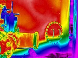 Infrared Thermography or IR imaging scanning can observe conditions on power systems, refractory insulation problems, determine build up in process vessels, building envelopes, heat loss in homes. IR scanning is great for developing a PMP on boiler systems and other frequent equipment needing observations. Infrared excels to look at in-floor heating prior to concrete coring or cutting. IR also detects for electrical panels and power supply units such as bearings in motors heat signatures We are located in the Edmonton Area and cover all video inspection work in Western Canada, Alberta and the Oil Sands in Fort McMurray.
