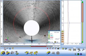 Laser pipe profiling is recognized as an alternative to non-destructive testing. Laser profiling can accurately measure changes of the pipe internal diameter and changes of the pipe roundness. Maverick offers a complete inspection include remote video technology to provide clients with visuals and measurements using the laser pipe profiler