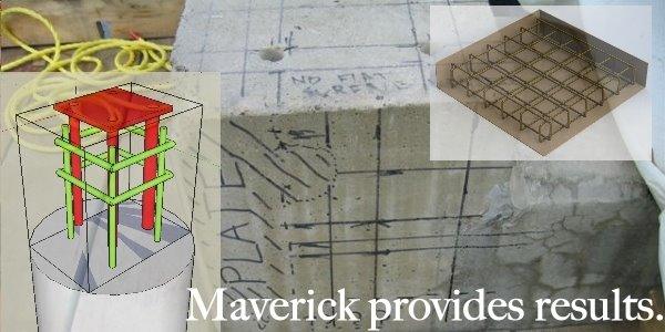 Maverick provides the best concrete radar scan results because experience counts.