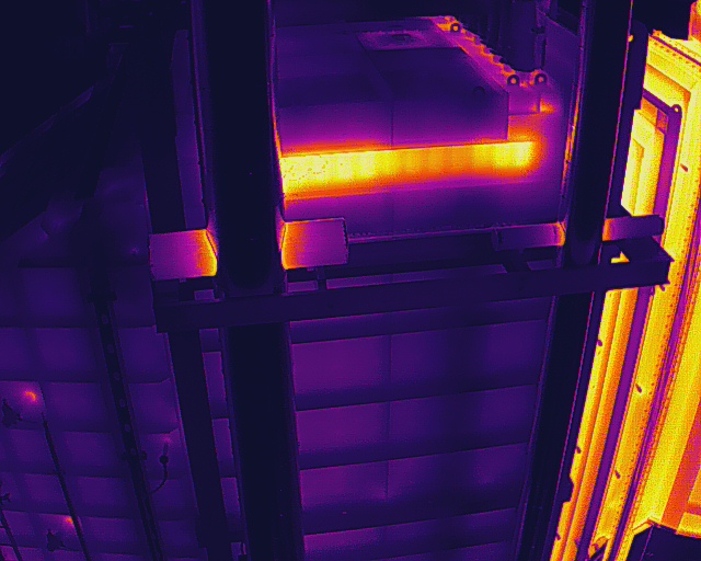 Thermal Image of a Heat Recovery Unit